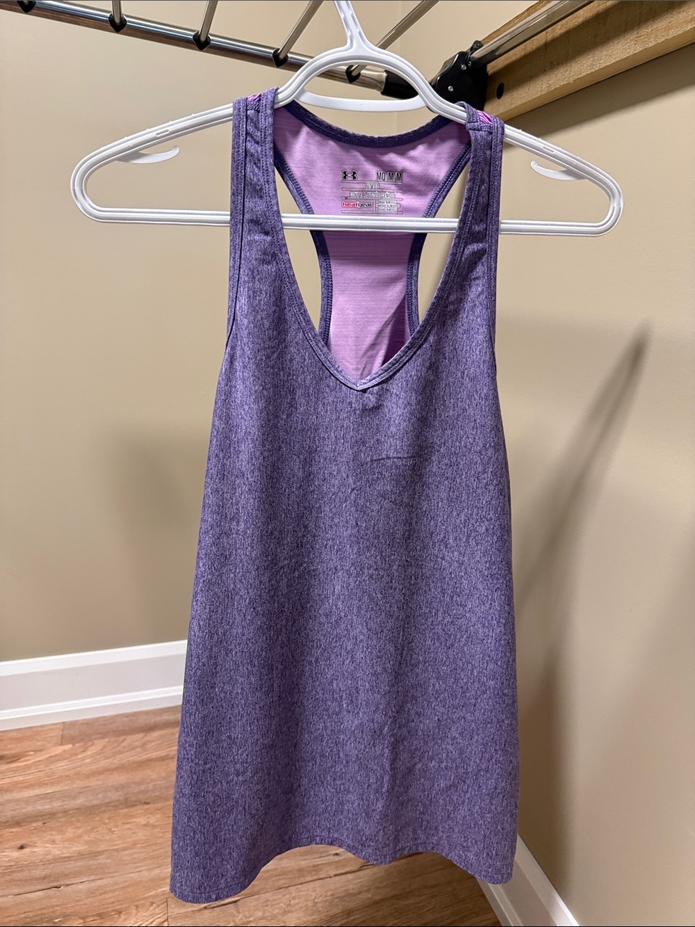 Under Armour Lavender Purple Racerback Training Tank